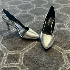 Rebecca Minkoff Silver pumps-gently worn.